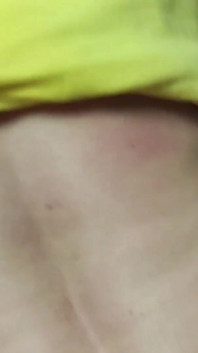 POV anaal - hete sexy stiefmoeder milf geneukt in haar grote kont op zijn hondjes en krijgt creampie in kontgaatje