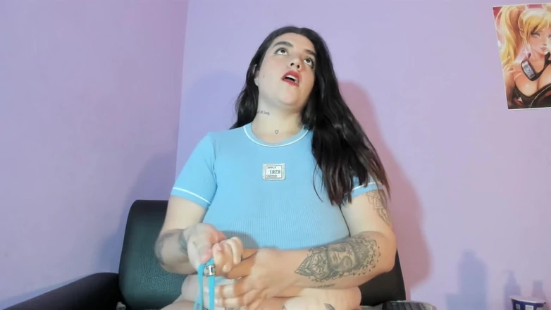 Esmeralda Blue: Fucking My BBW Pussy
