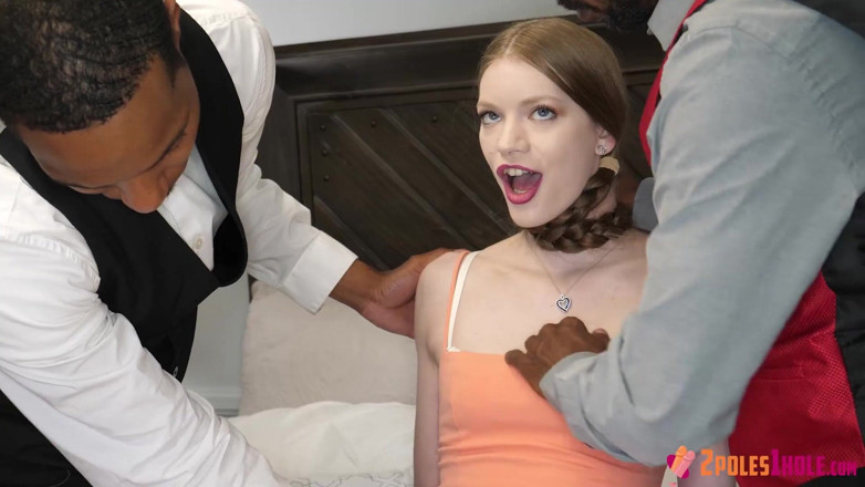 CreamPiled: Young Wife - Double Vagina - Sub - BBC