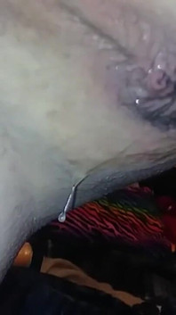 Toying with My Freshly Bred Hole