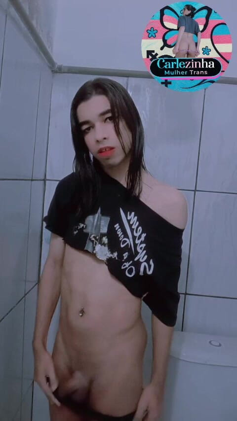 Srta. Carla: เธอ คาร์ลาซินญา หญิงข้ามเพศ คาร์เลส เปลือยกายในกางเกงใน