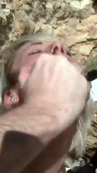 Inked blonde is so submissive for the anal bang