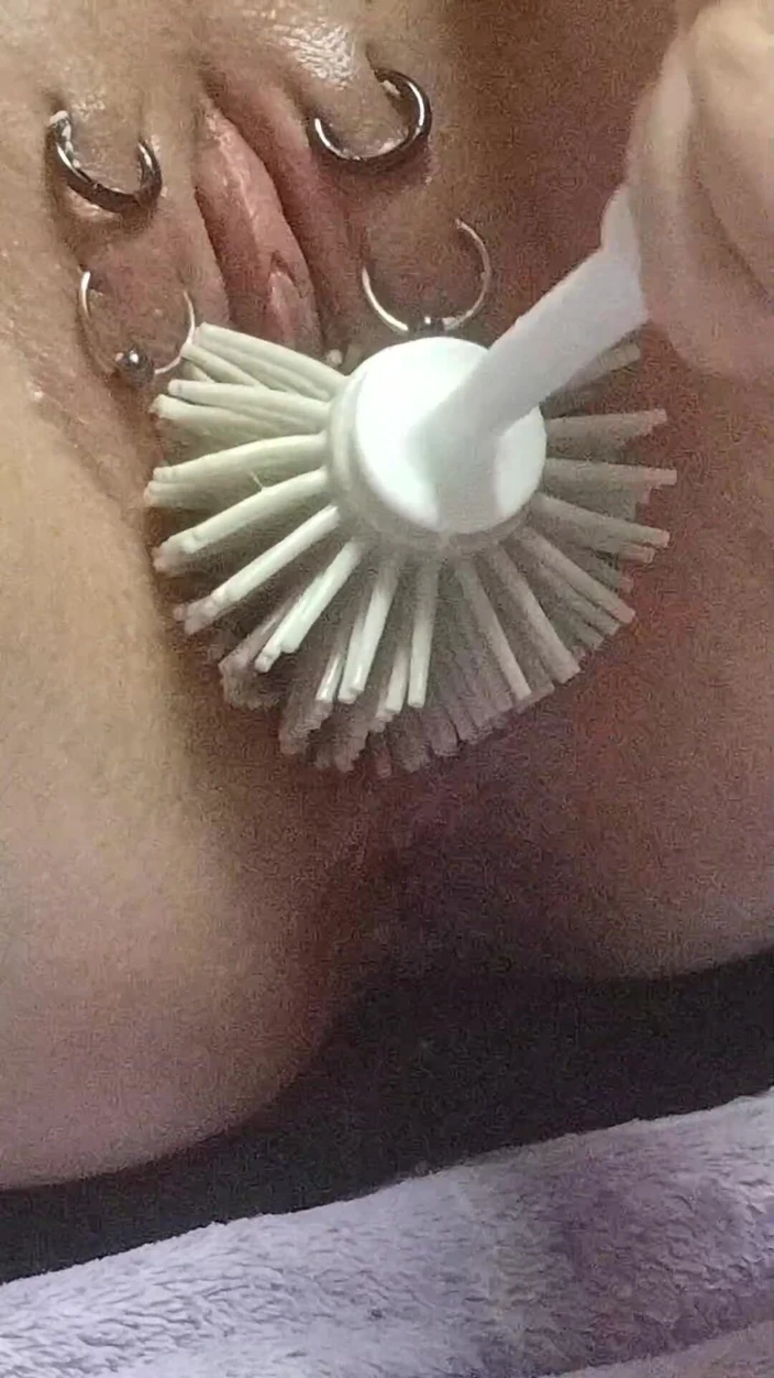 Sklavins Plays with Her Pierced Pussy ft. Sklavins_Pervert: Extreme  Insertion, Clit, Moaning, Piercing, German Porn | Faphouse