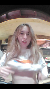 Le mie tette in fisheye Lente