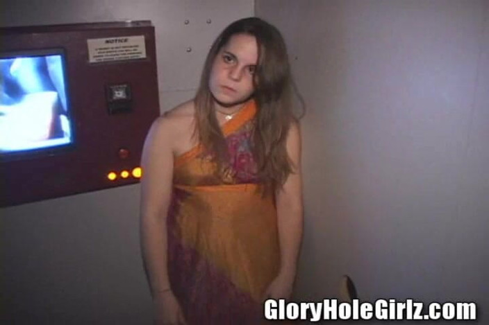 Glory Hole Girlz: Teen 18 Hermione Swallower Cutie Tits Sucking Dicks Glory Hole Hippie...