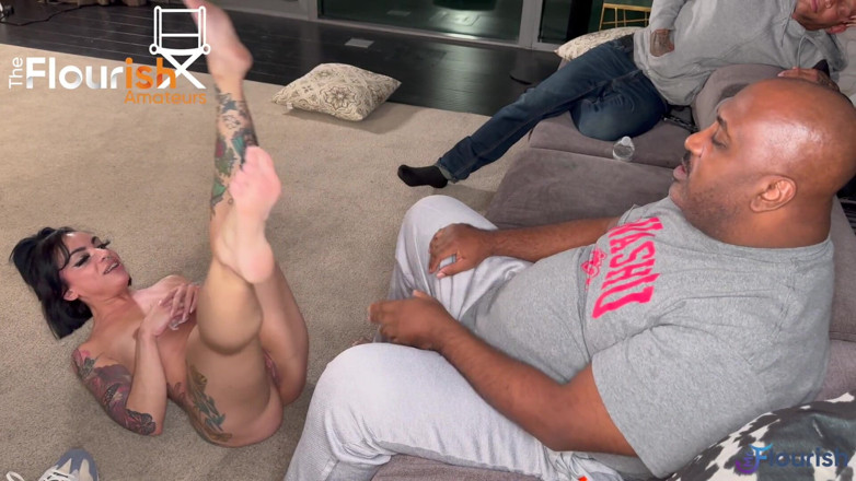 The Flourish XXX: Amateur Dacey Bell Gets Interviewed Naked by Mrflourish Then Fucked