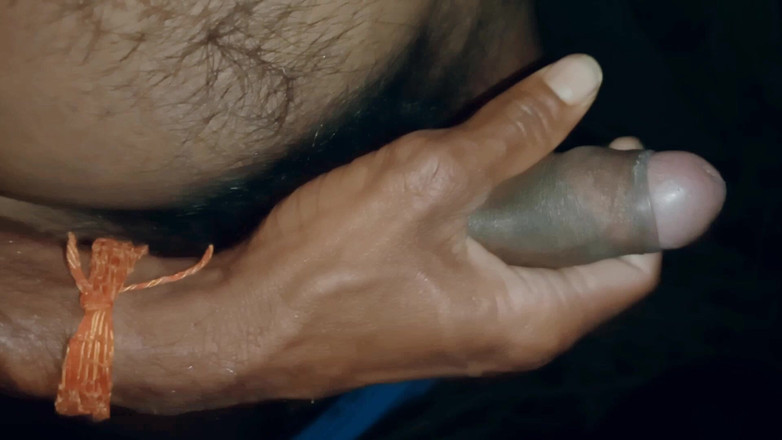 vijay Yadav: Indische Desi lange dikke zwarte pik masturbatie