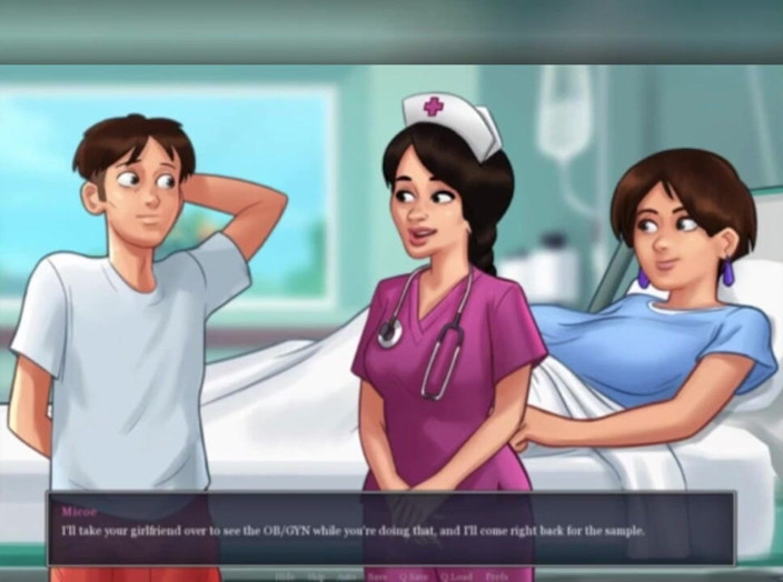 3DXXXTEEN2 Cartoon: hot girl wants sex. 3D porn cartoon sex