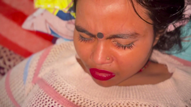 TactfulFiber902: Desi Bhabhi Big Boobs Cleavage Tease in Badroom Hot Indian...