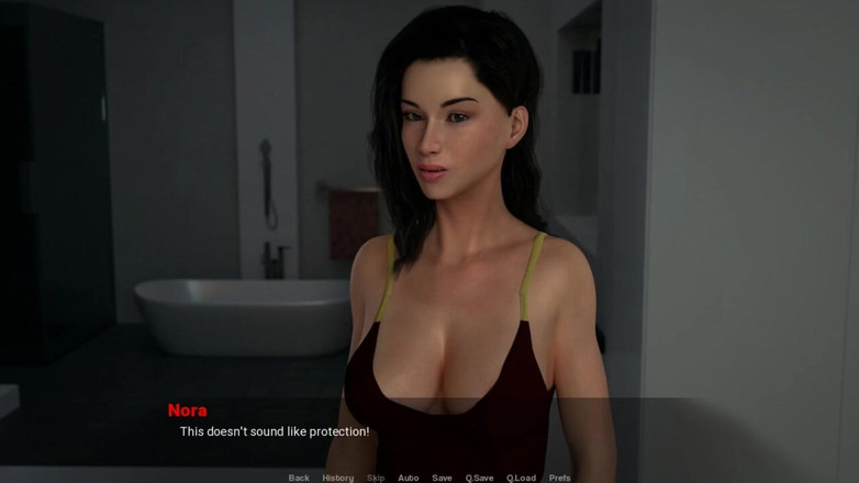 LoveSkySan69Real: Loin de la maison [12] partie 43, femme sexy en robe de...