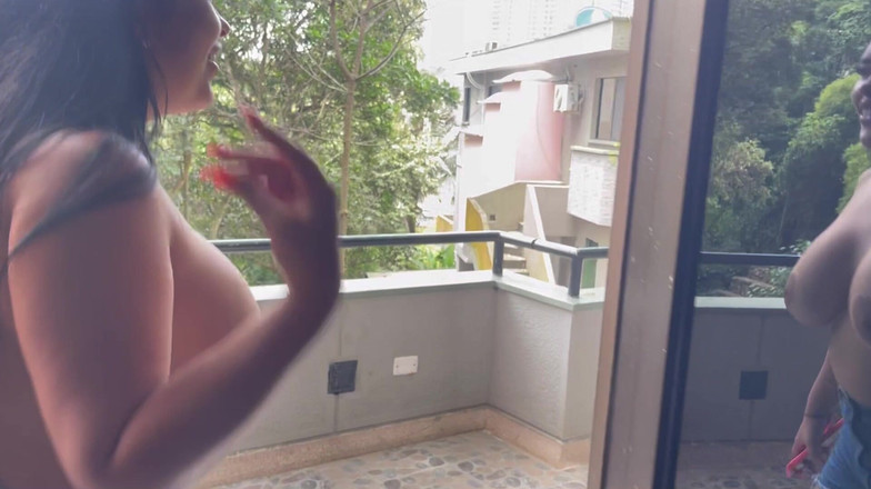 Lalucero: Latina Horny Ass Fucks Dick Gardener and Ends up Full...