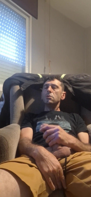 Crx2: Guy Masturbating on the Sofa