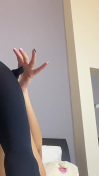 Kira Queen Rips Pantyhose and Fucks Her Wet Cunt with Dildo!