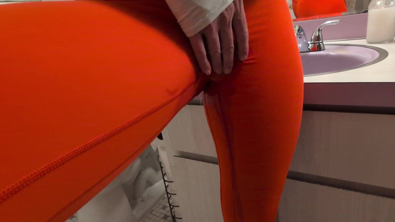 Mimiandevan: Pantaloni da yoga pioggia dorata