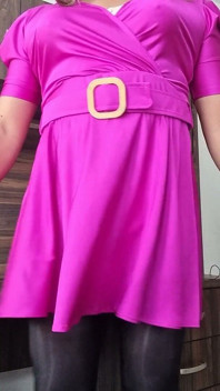 Robe rose sexy et coquine