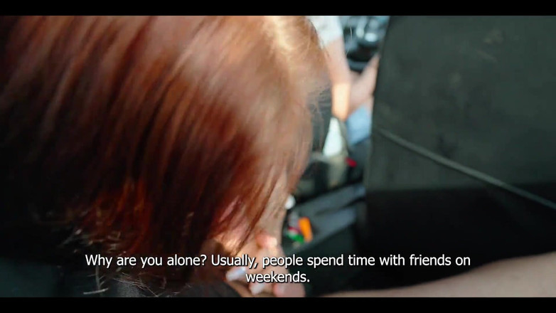 YSP Studio: Odbieranie kolegi podróżnika zakończyło się soczystym podwójnym lodzikiem na zewnątrz