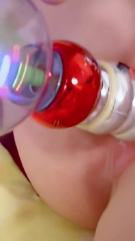 Emy: Emy Tests a Very Special New Dildo