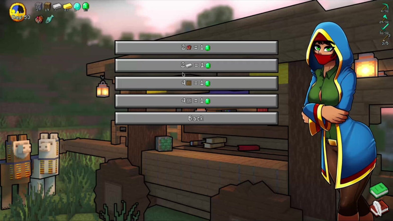 Alita: Hornycraft Minecraft parodisi - Alex Steve'e zümrütler için şimdiye kadarki en iyi...