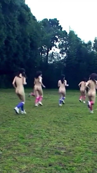 Japan Teen gives a titjob after soccer referee