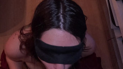 Chu-Chubi: Blowjob amatur buatan sendiri dan telan air mani