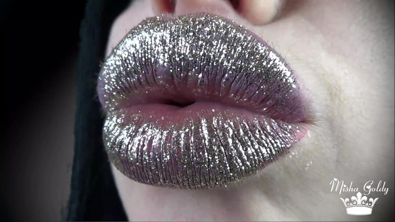 Goddess Misha Goldy: 私の大きな光沢のある唇のポップ:兼カウントダウン!