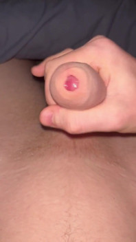 Super Wet Teen Foreskin Masturbation