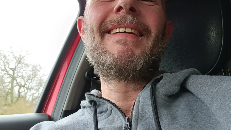 Rockard daddy: Public Car Masturbation - Big Cock Growing, Edging, Cumming Wearing Cords -...