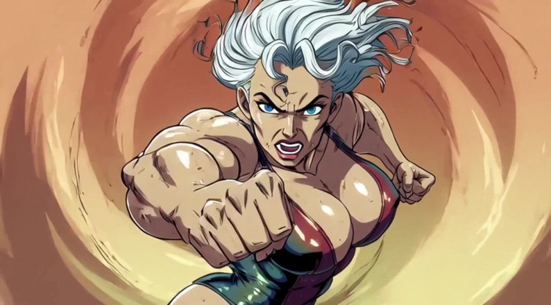 AI Porn: Ai sexy superhéroes acción clips