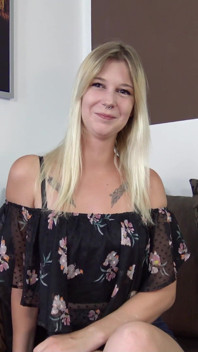 German Scout - Skinny German Teen 18 Lara Blond Pick up and Talk to First Casting Fuck