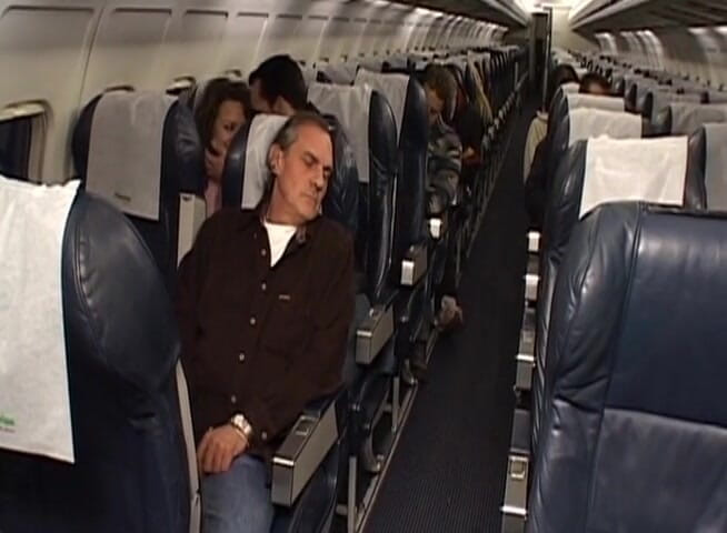 Public Lust: Naughty girl gets fucked in the plane