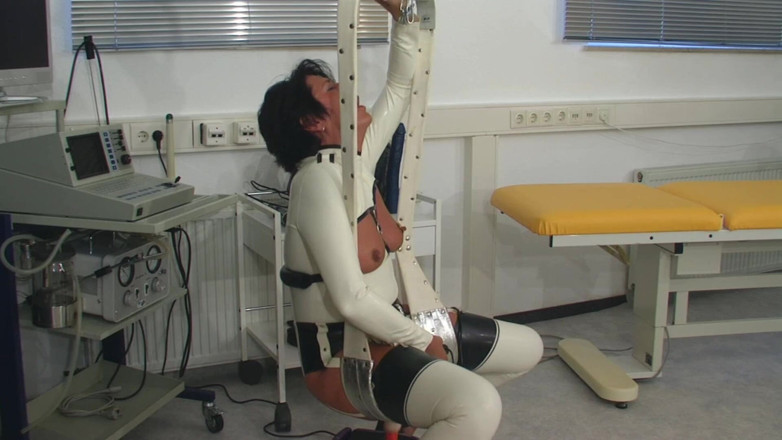 Rubber & Clinic Studio - 1ATOYS: Anal masturbation experience in latex