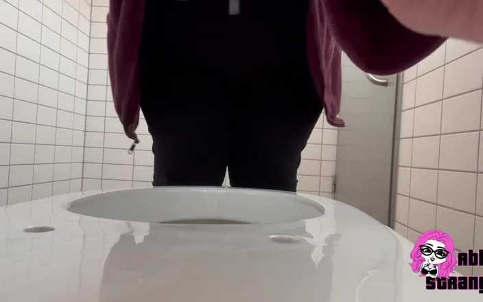 Abby Strange: Pissing at the Autobahn Rest Stop