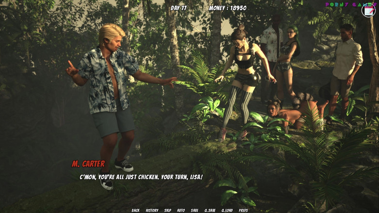 Porny Games: Lisa Total Investigação! por Dragofinder Studio - sexo quente na selva,...