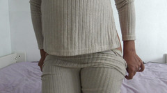 Stepmom Susan: Stepmommy Promised Stepson Not to Shave Her Hairy Pussy Anymore