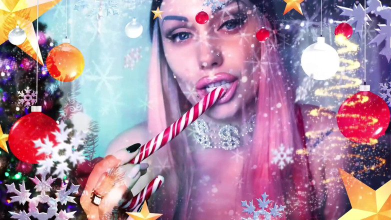 Goddess Misha Goldy: 迷人的ASMR和金融统治！我会从你的继家偷圣诞！