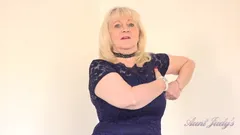 Auntjudys - बड़े स्तनों वाली सुनहरे बालों वाली GILF Katie Wish को जानना