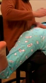 Joelle's Spanking at Bedtime