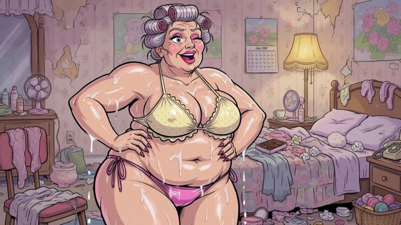 Huge Boobs: Cum Glazed SSBBW Animation