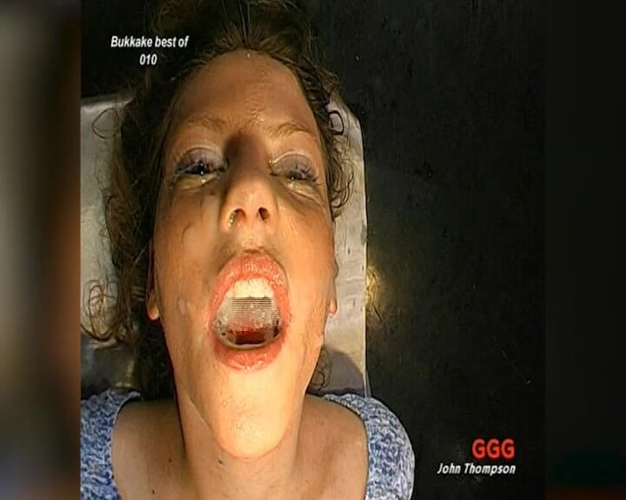 GGG John Thompson OLD STYLE: Bukkake Best of: Sluts Swallow Cum Straight From the Bowl