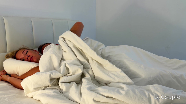 LC couple: Horny Hotel Morning - I Woke up to Him Already Inside...