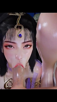永恒的曲线女王：虚拟女神 - 3D 动画成人动漫