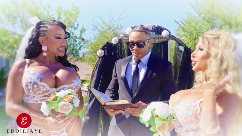 Eddie Jaye: Ava and Kitana's Wedding Threesome