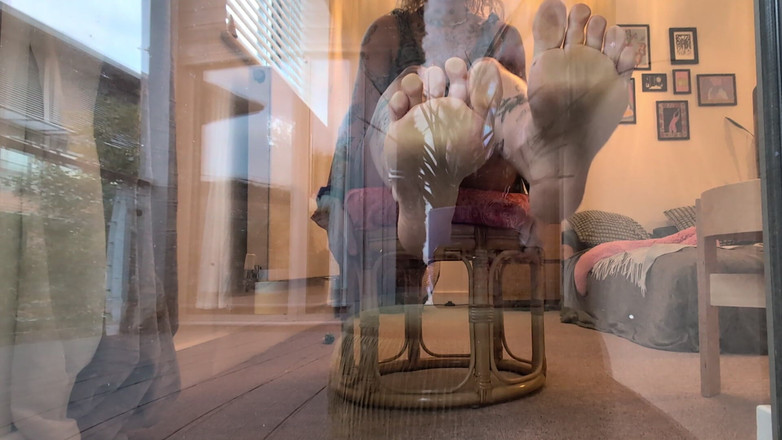 Goddess Transcendence: POV Obryně chodidla Chodidla, Prsty, Šlapání a Drcení