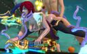 Game of Lust 3D: 3 boyutlu lol miss fortune her delikte sikişiyor