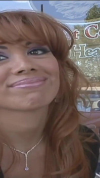 Redhead babe does her filming