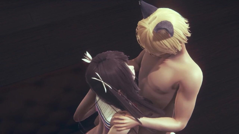 Yaoitube: Yaoi Femboy - Kuki Boobjob and Threesome