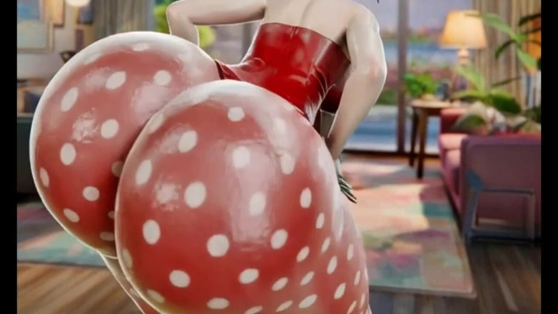 Animate golden: Dança da bunda grande