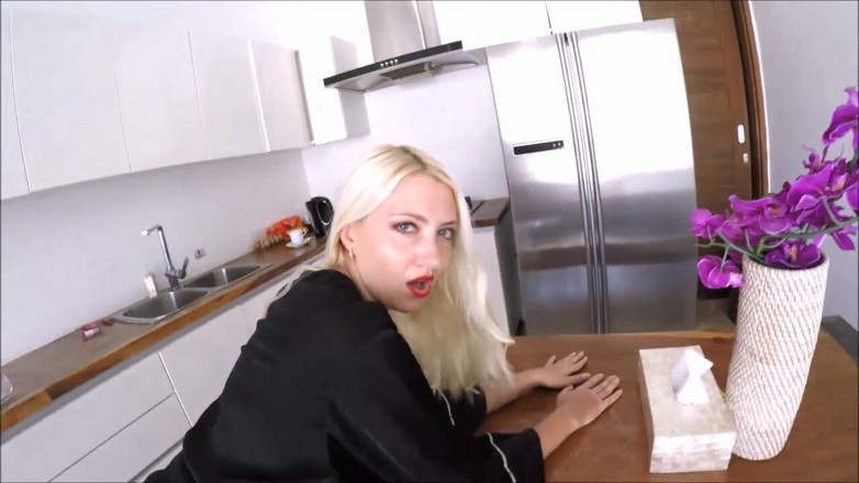 Helena Moeller: Horny housewife got fucked in kitchen