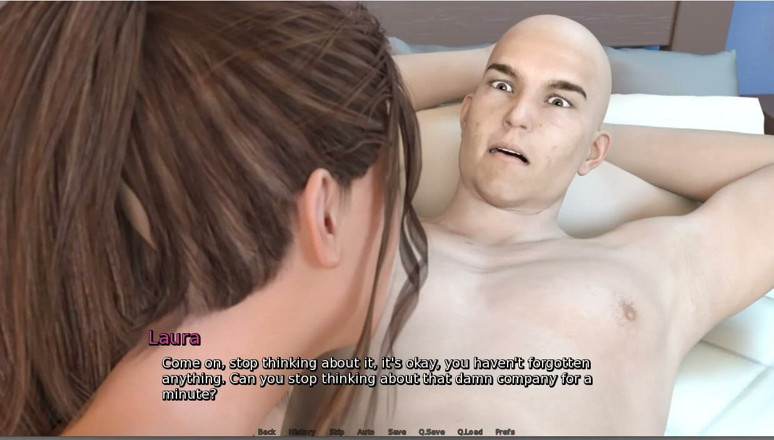 XXX Games Bunk: Laura Lustful Secret - 게임플레이 - 롤플레이 - 배다른 아들 친구를 괴롭히고 따먹히는 새엄마