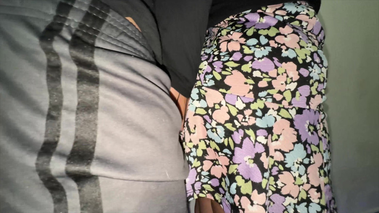 CoupleOfHotSins: You Can See It When She Strokes the Stranger's Penis